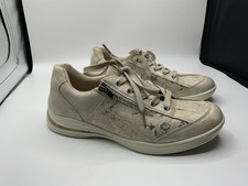 Pavers Ladies Floral Trainers