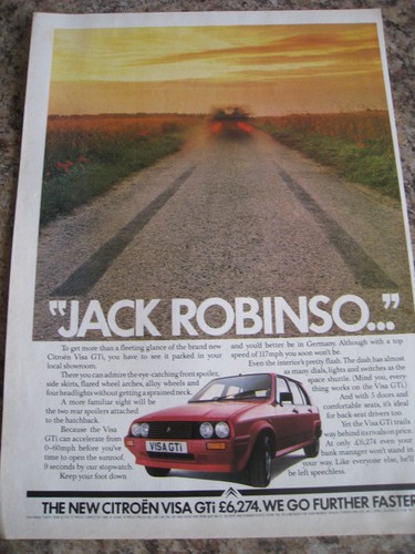 New citroen visa gti - visa, jack