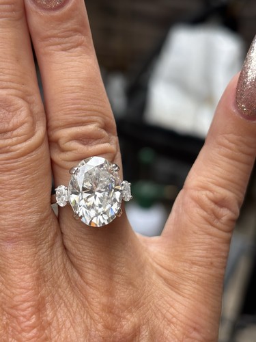 Joy tjc moissanite oval - tjc,