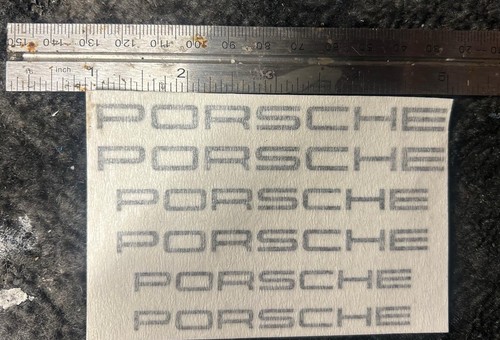 Porsche stickers decals - porsche,