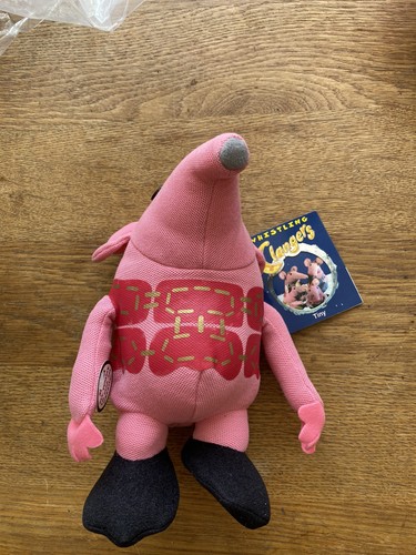Tiny clanger soft toy plush - clanger, by