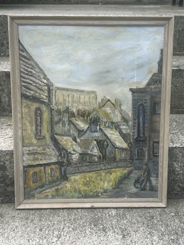 Northern school landscape - school,