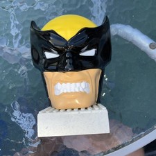 Wolverine Mega Bloks 1907 Storage Head Marvel X-Men Wolverine Plastic Container