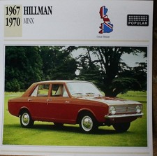 Hillman Car Picture Info Specs