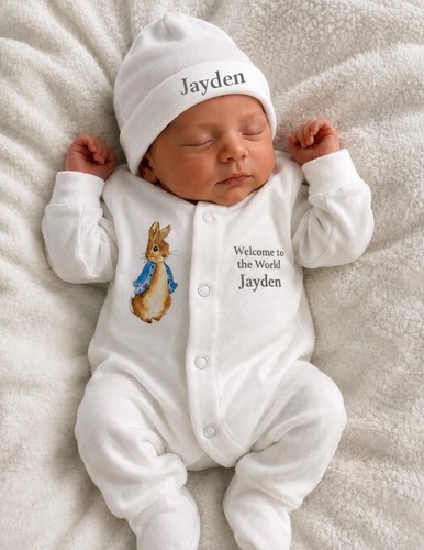 Personalised baby bodysuit - personalised,