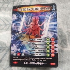 DOCTOR WHO Battles in Time #191 Dalek Emperor mutant