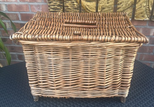 Antique rectangle wicker - antique,