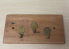 Handmade rustic key holder