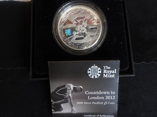 2009 silver proof piedfort - 2009,