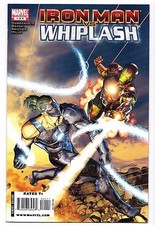 Hi Grade Iron Man VS Whiplash No. 1 of 4 Part Mini Series, 2010, NM Minus-Plus