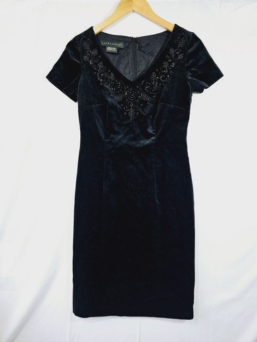 Laura ashley black - laura, velvet