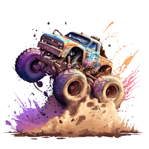18x18 matte monstertruck - cm,