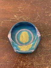 Paperweight mask of Tutankhamun crystal from Saint Louis