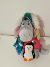 Disney Store Exclusive Limited Edition Eeyore & Penguin Plush - No: 3622 of 4500