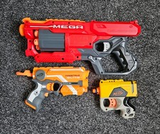 3 x Nerf Guns - Fire Strike