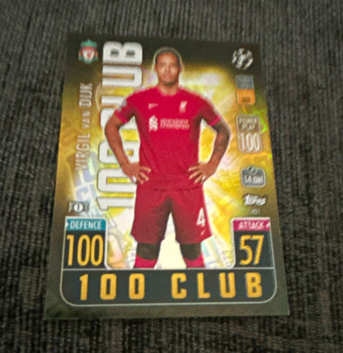 Topps match attax virgil van - attax,