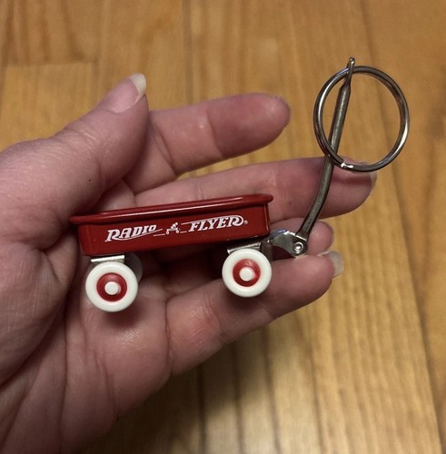 Vintage mini radio flyer wagon - radio,