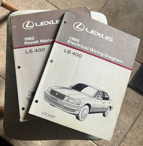 Oem 1992 lexus 400 repair - ls,