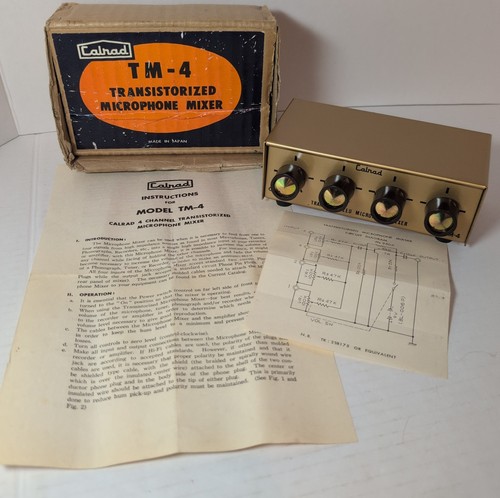 Vtg calrad transistorized - vtg, tm-4