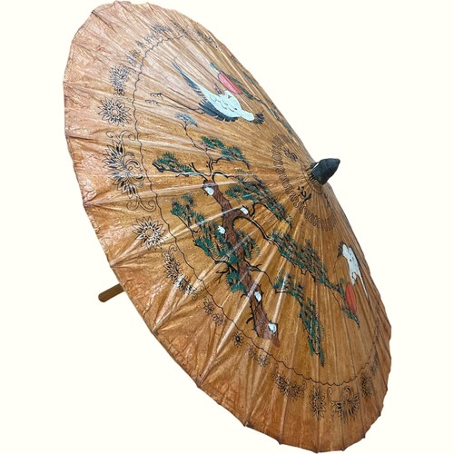 Vintage oriental bamboo paper - oriental,