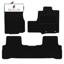 Fits Honda Cr-V 2006-2012 Manual Fully Tailored Carpet Car Floor Mats Black 3pc