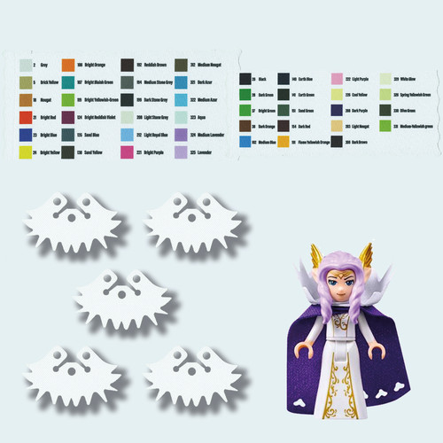 Cloak custom cape elves - 5x,