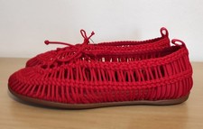 Zara Openwork Braided Shoes