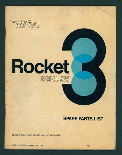 Bsa a75 rocket - a75, rocket-3