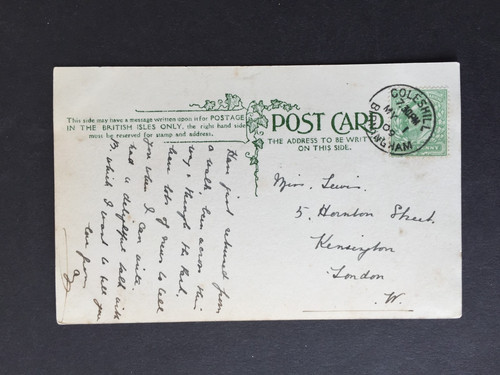 1909 coleshill birmingham - gb,
