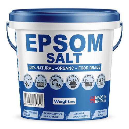 Epsom bath salts - 100%, pure