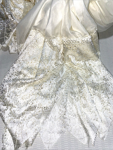 Panels ivory cream lace - 4,