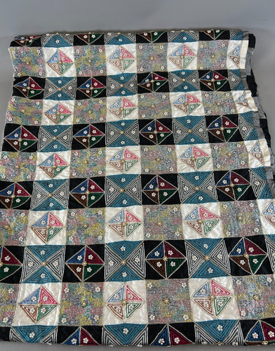 Checkered patchwork - yd,