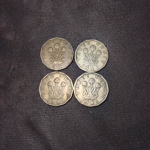 Collection three pence - of,