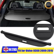 For VOLVO XC60 2009-2015 RETRACTABLE PARCEL SHELF BOOT LOAD COVER IN BLACK NEW
