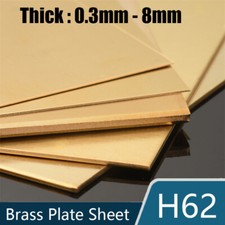 Brass plate sheet thick - brass,