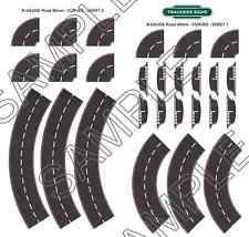 Curved Road Layout - N Gauge -