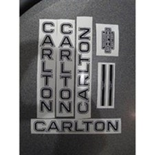 Carlton decals set - decals,