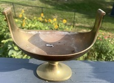 Vintage Brass Gondola Canoe
