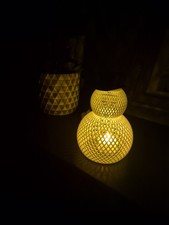 Made lamp snowman christmas - 3d,
