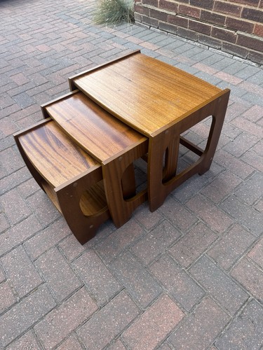 Vintage teak nest - vintage, of