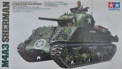 Tamiya 35 scale m4a3 - tamiya,