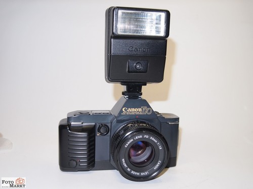Lot canon t70 slr camera - camera, +