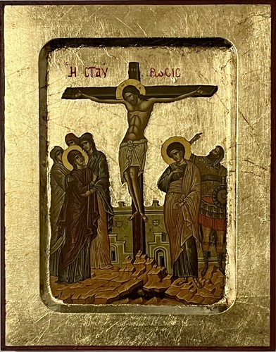 The crucifixion icon - crucifixion,