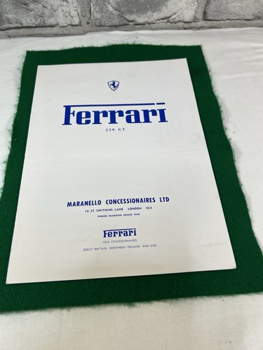 Vintage ferrari 250 - vintage,