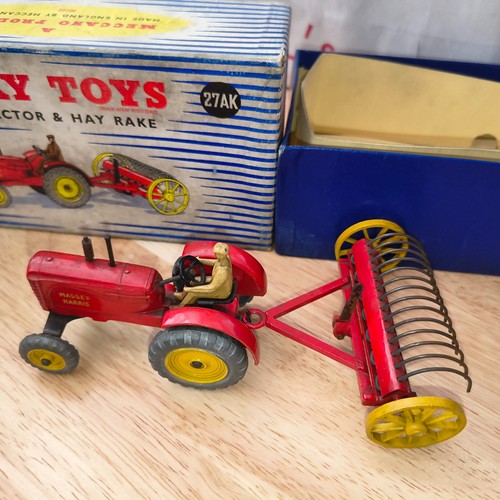 Dinky toys farm - tractor, and