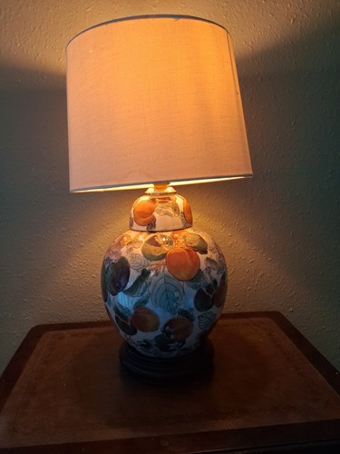 Vintage ceramic ginger jar - vintage,