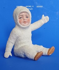 c1910 Bisque Snow Baby Stamped