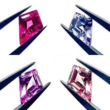 Kite Cut Lab Sapphire 1.7ct