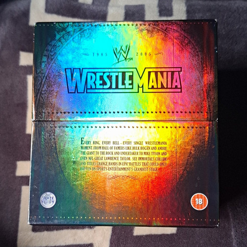 Wwe wrestlemania anthology dvd - wwe,