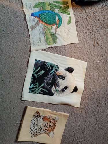 Three completed animal - three,